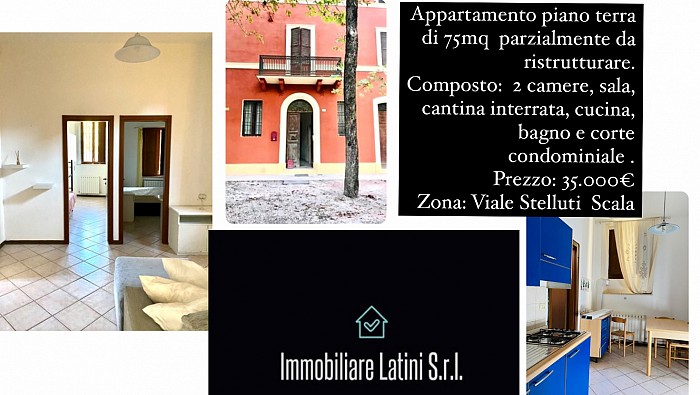 APPARTAMENTO VIALE STELLUTI SCALA